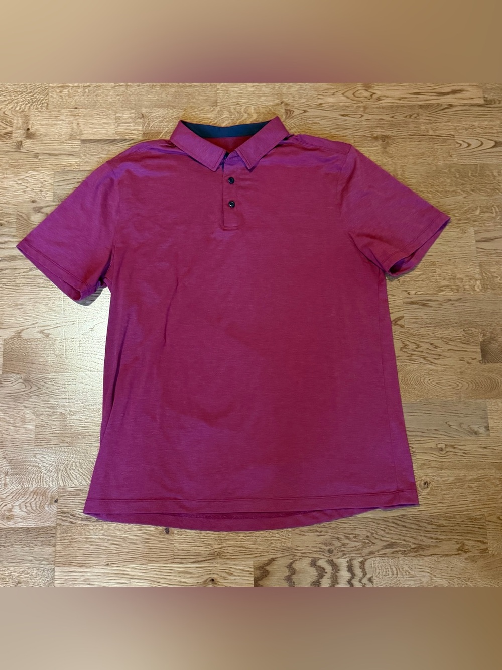Lululemon🍋 Men’s Evolution Polo Dark Red Size XL